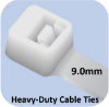 Picture of Heavy-Duty Cable Ties (9mm width)