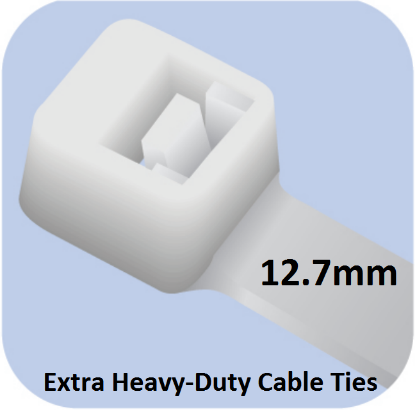 Picture of Extra Heavy-Duty Cable Ties (12.7mm width)