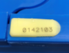 Picture of Plain & Numbered SK1 Plug Seals