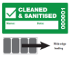 Picture of Cleaned & Sanitised Security Labels