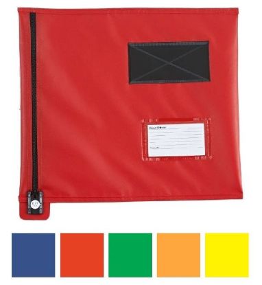 Picture of Flat Security Mail Pouch (Short-edge zip)