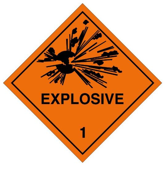 Picture of HazChem / Dangerous Goods Labels