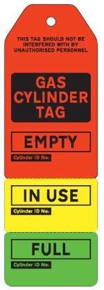 Picture of Durable Gas Cylinder Tank Tags