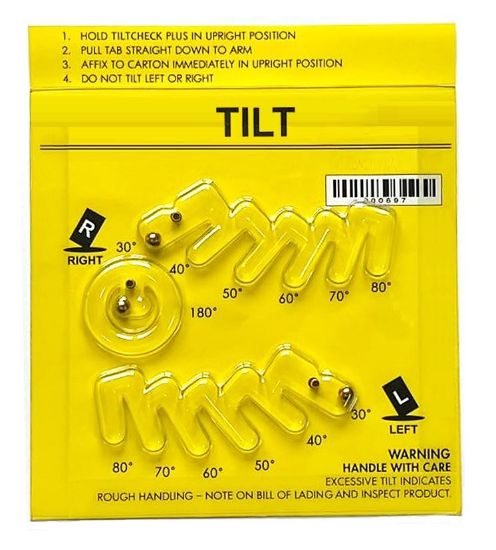 Picture of Tilt Indicator Cargo Labels