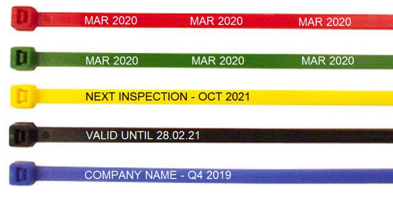 Picture for category Printed Cable Ties